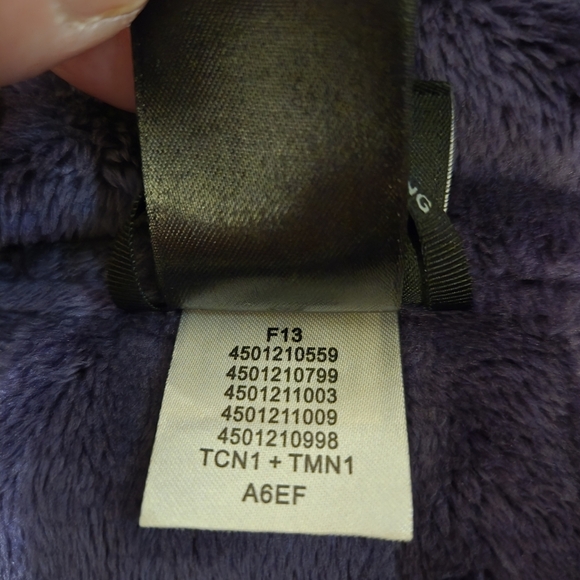 The North Face Soft Shell Fleeced Lined Jacket Pink/purple color size SMALL - Picture 9 of 14